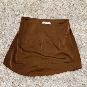 Emory Park Brown Mini Skirt